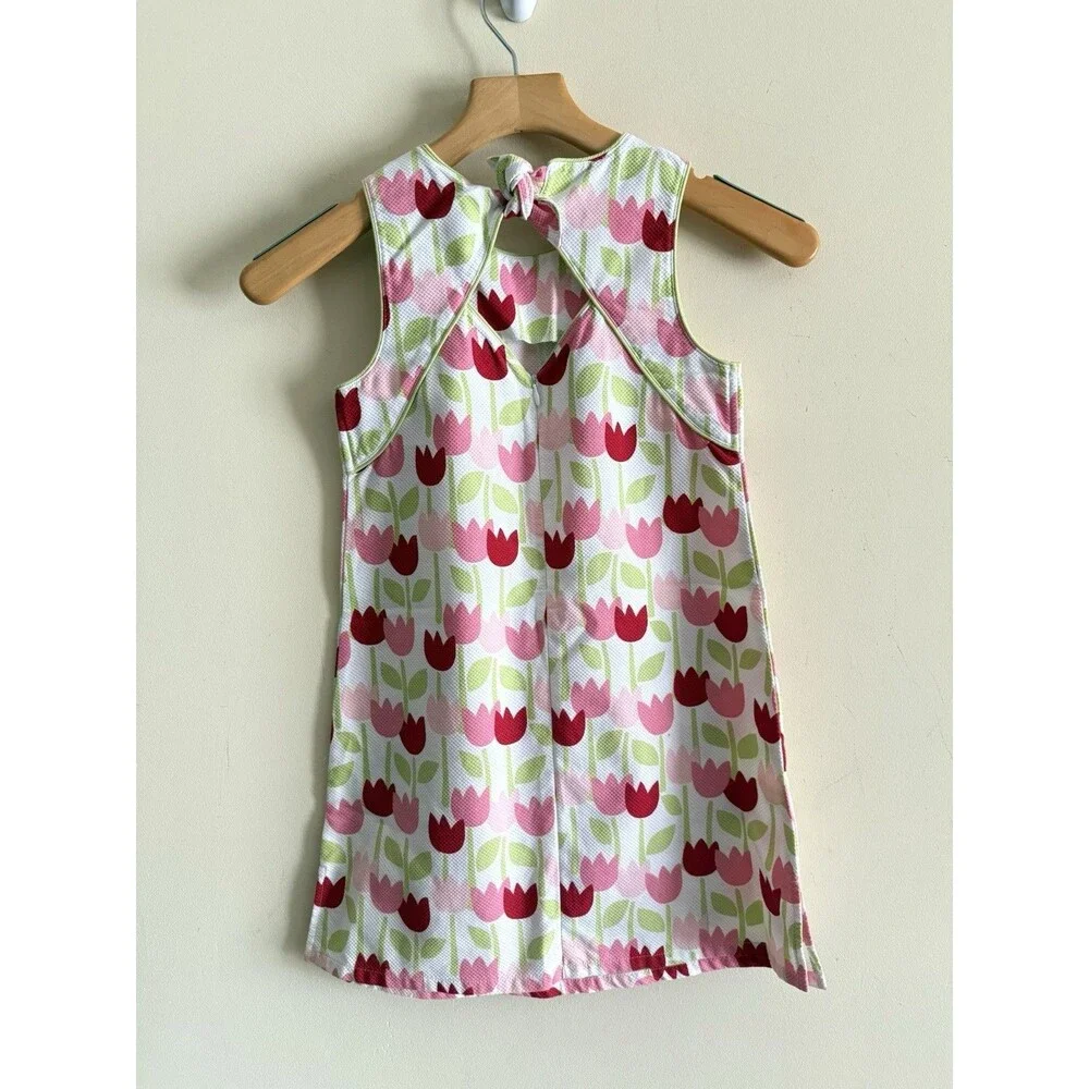 NWOT Gymboree tip toe‎ tulips Girls 9 10 vintage sun dress floral easter Spring